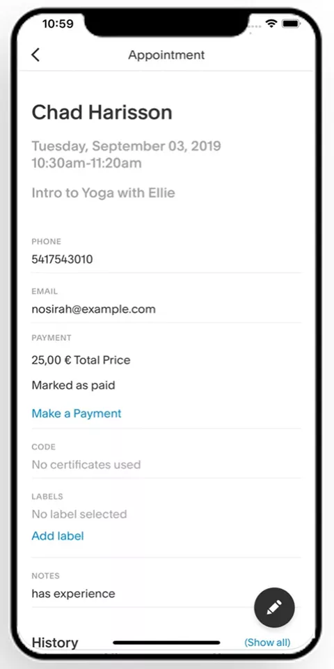 Acuity Scheduling Mobile Promo