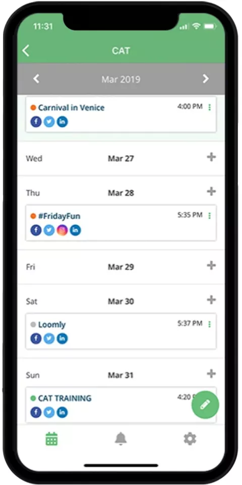 Loomly Mobile Promo