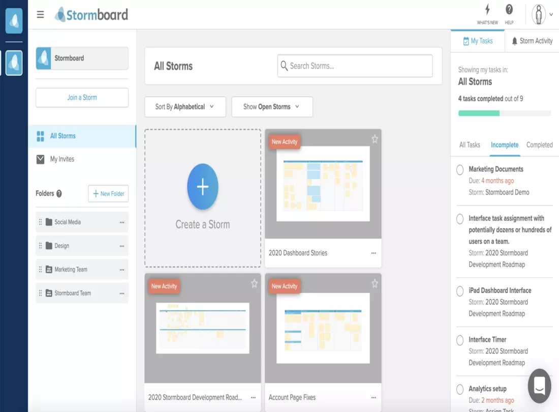 Stormboard Desktop Promo