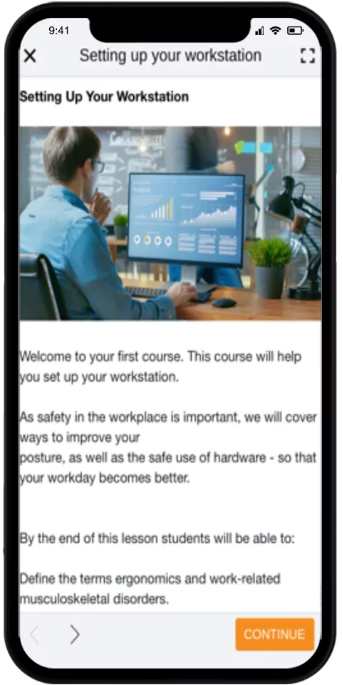 efront Mobile promo