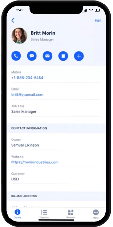 Salesmate Mobile Promo