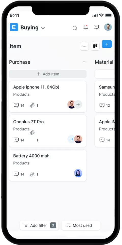 ERPNext Mobile Promo