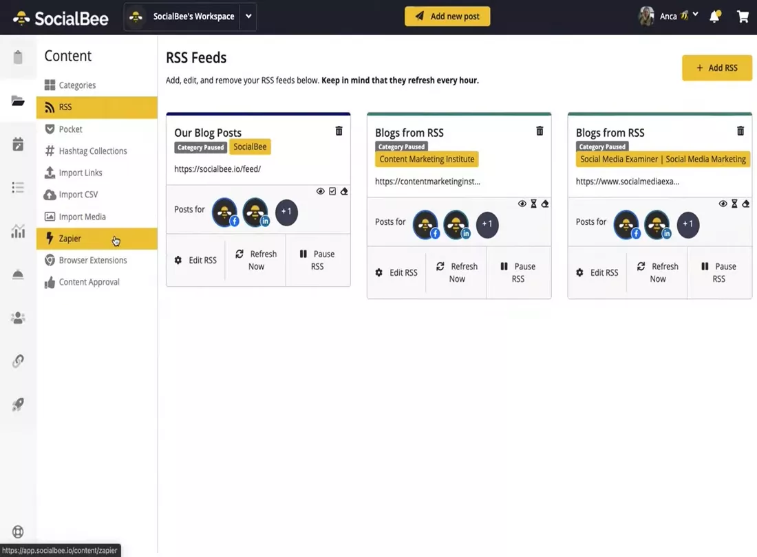 SocialBee Desktop Promo