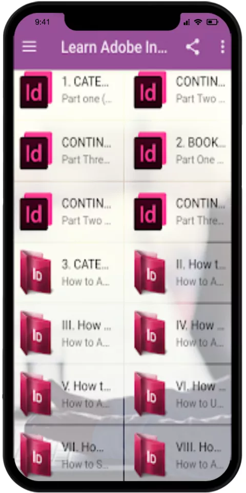 InDesign Mobile promo