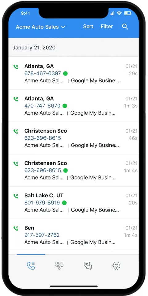 CallRail Mobile promo