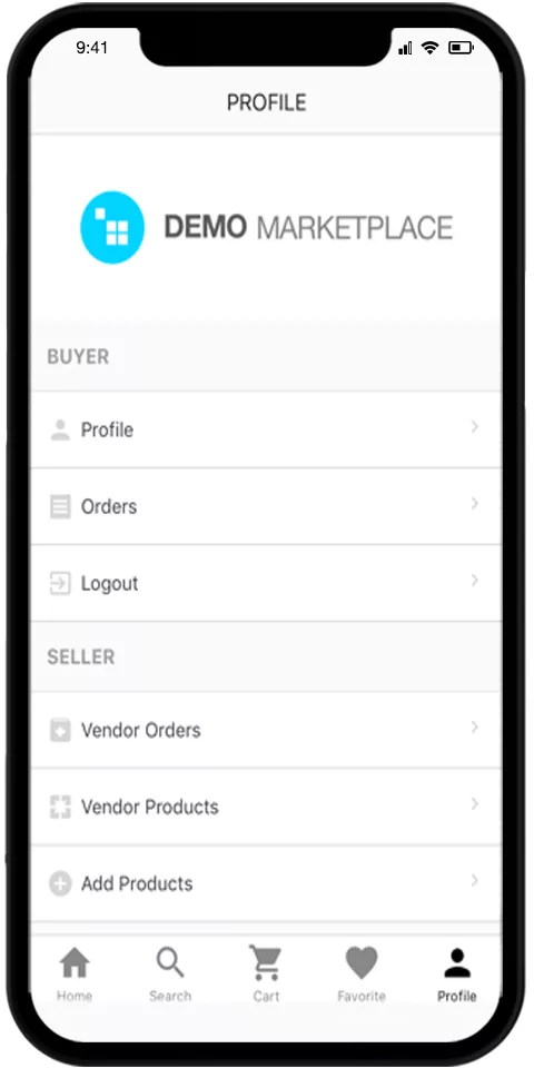 CS Cart Multi Vendor Mobile promo