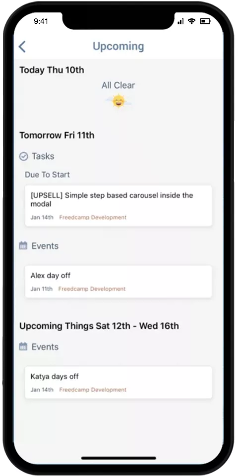 Freedcamp Mobile Promo