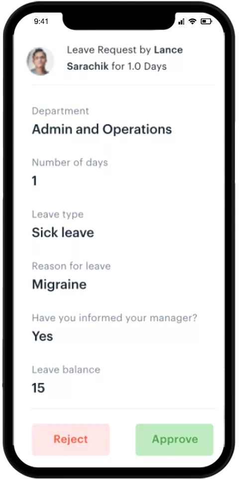 Kissflow Workflow Mobile promo