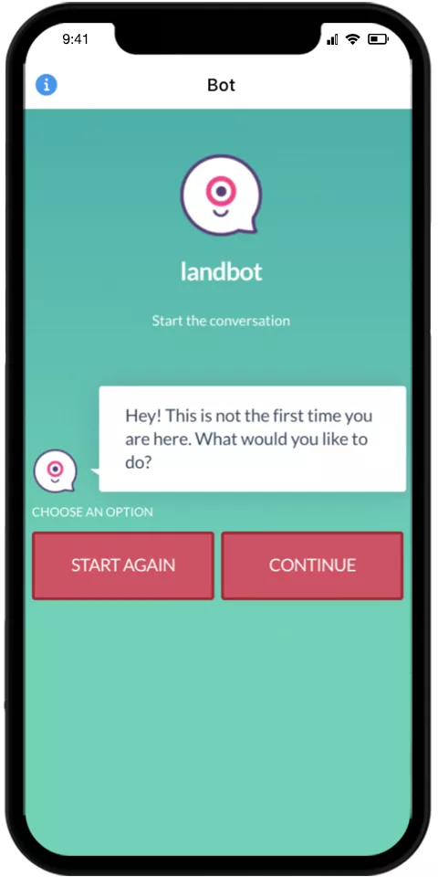 Landbot Mobile promo