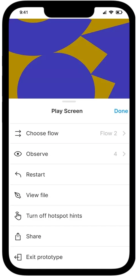 Figma mobile view 1