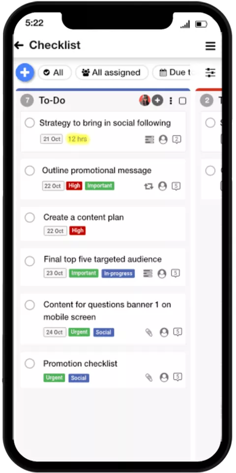 ProofHub Mobile Promo