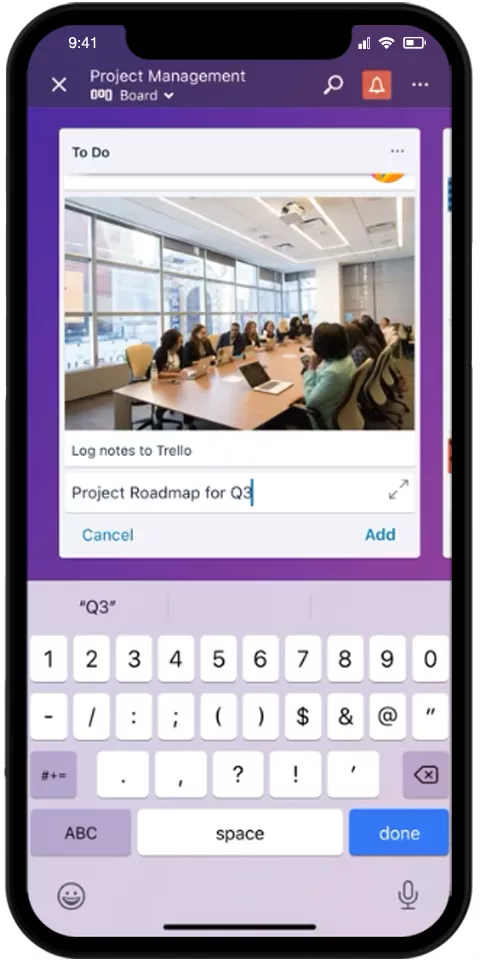 Trello Mobile Promo