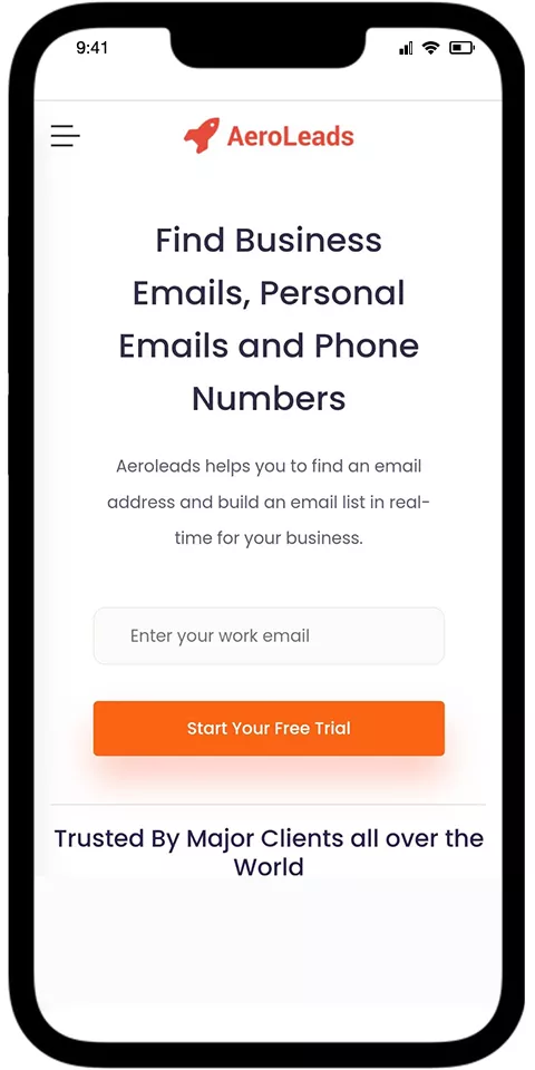 AeroLeads Mobile View 2