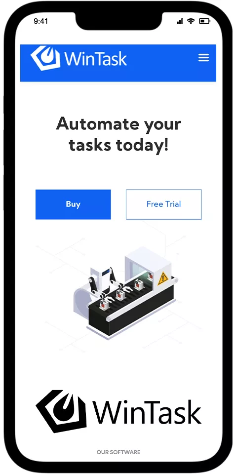 WinTask Mobile View 1