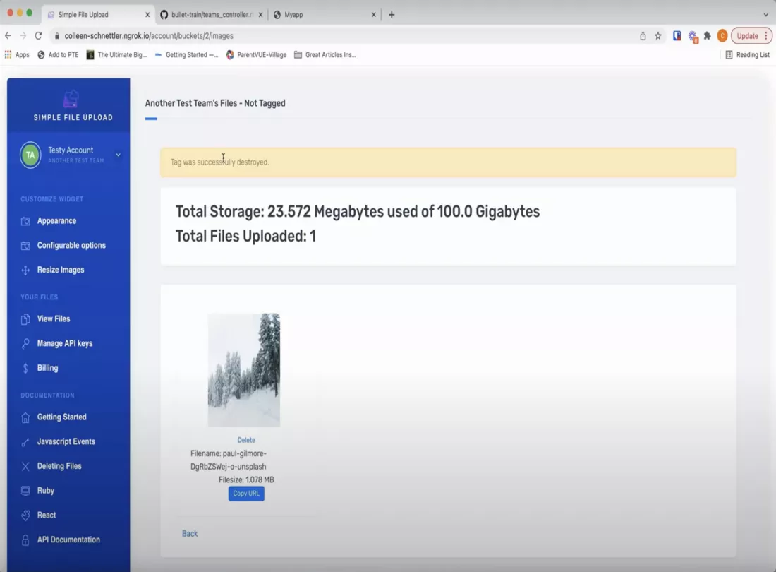 Simple File Upload Desktop Promo