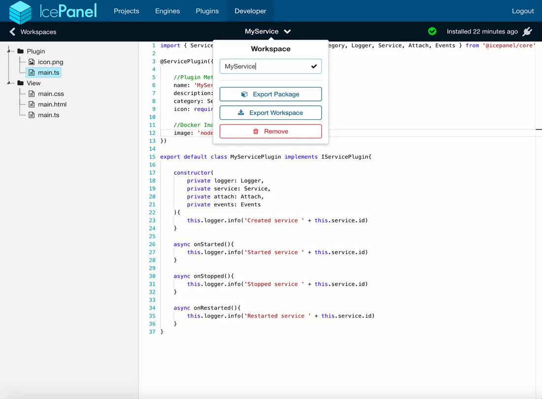 IcePanel Desktop Promo