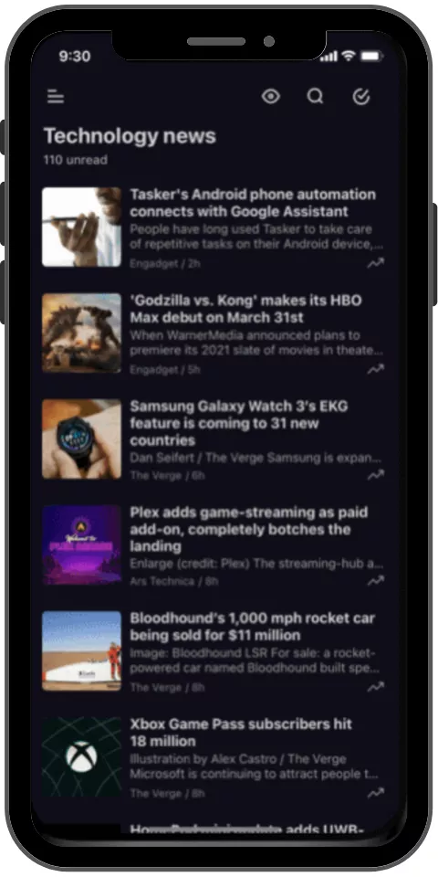 Inoreader Mobile Promo