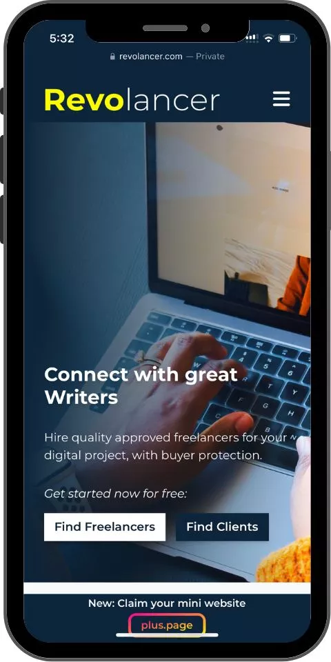 Revolancer Mobile promo